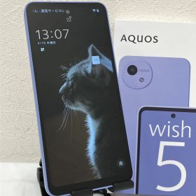 D9798 SHARP AQUOS Wish5 シャープ アクオス ウィッシュ SH-52F MISORA ミソラ 64GB SIMフリー バッテリー 良好 箱付き 動作確認済み