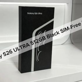 Galaxy S26 Ultra 512 BLACK SIM FREE NEW_