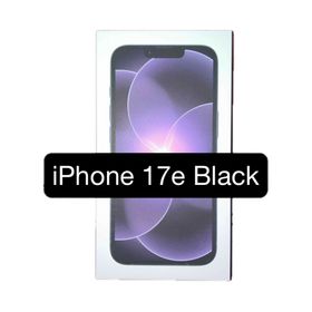 アップル(Apple)のアップル iPhone17e 256GB 黒(スマートフォン本体)