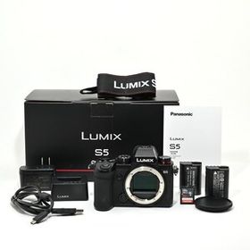＜良品＞ Panasonic LUMIX S5 ボディ DC-S5-K｜フルサイズミラーレス｜シャッター数27,379回