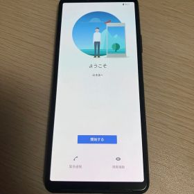 Xperia 10 ⅲ ブラック 128GB SIMロック解除済 ジャンク