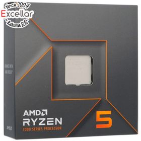 エーエムディー(AMD)のAMD Ryzen 5 7600X 100-100000593 4.7GHz Socket AM5 元箱あり(PCパーツ)