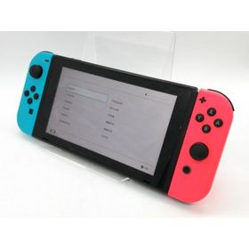 【中古】Nintendo Switch 本体 Joy-Con(L) ネオンブルー/(R) ネオンレッド HAC-S-KABAA 【2017年3月】【DS秋葉】保証期間１ヶ月【ランクB】
