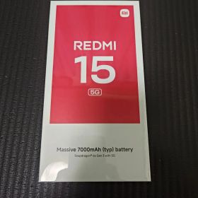【国内版】【SIMフリー】REDMI 15 Xiaomi 4GB+128GB