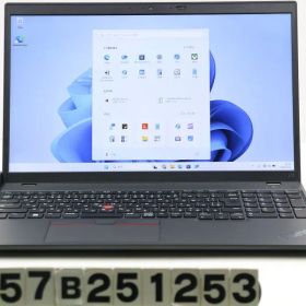 Lenovo ThinkPad L15 Gen3 Core i5 1235U 1.3GHz/8GB/256GB(SSD)/15.6W/FHD(1920x1080)/Win11 【57B251253】