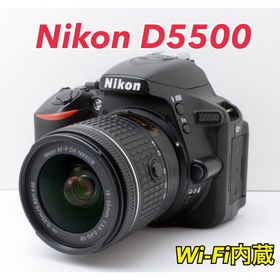 ニコン(Nikon)のS数約8000回！Nikon D5500★AF-Pレンズ★初心者向け(デジタル一眼)