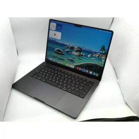 【中古】Apple MacBook Pro 14インチ M3 Pro(CPU:11C/GPU:14C) 18GB/512GB スペースブラック MRX33J/A (14インチ,M3,2023)【大阪堂島】保証期間1ヶ月【ランクB】