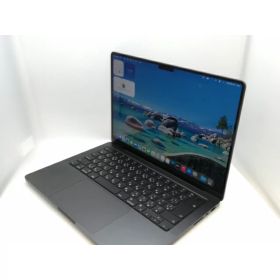 【中古】Apple MacBook Pro 14インチ M3 Pro(CPU:11C/GPU:14C) 18GB/512GB スペースブラック MRX33J/A (14インチ,M3,2023)【京都】保証期間1ヶ月【ランクA】