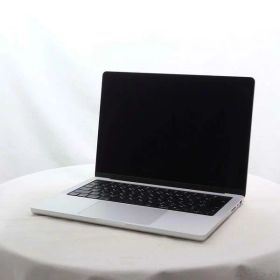 【中古】Apple(アップル) MacBook Pro 14.2-inch Late-2023 MRX63J／A Apple M3 Pro 11コアCPU_14コアGPU 18GB SSD512GB シルバー 〔15.3 Sequoia〕 【198-ud】