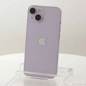 ソフマップ 〔中古品〕 iPhone14 128GB パープル MPUY3J／A SIMフリー【377】