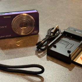 SONYソニーCyber-shot DSC-W570 バイオレット動作品