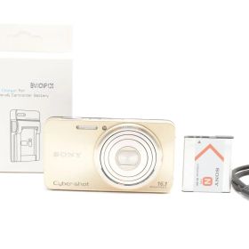SONY ソニー Cyber-shot DSC-W570 ゴールド /2889 動作OK 返金保証