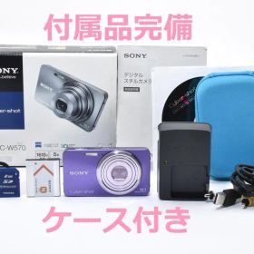 【付属品完備・ケース付き】SONY Cyber-shot DSC-W570