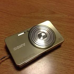 【中古】SONY デジタルカメラ Cyber-Shot(サイバーショット) W570 1610万画素CCD 光学ｘ5 ゴールド DSC-W570/N