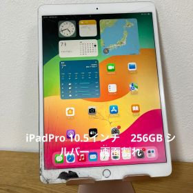 iPadPro 10.5インチ 256GB シルバー 画面割