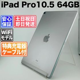 バッテリー良好 iPad Pro 10.5 64GB 白ロム 中古 本体 動作確認済 【最短送料無料】J-116