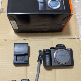 SONY α7rii 美品 バッテリー２個 箱付き シャッター回数１００００回