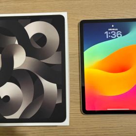 iPad Air 第5世代 M1 64GB Wi-Fi スターライト 美品 箱付