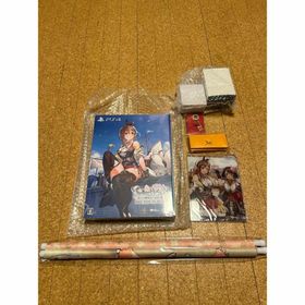 プレイステーション4(PlayStation4)のエビテン限定 新品 ライザのアトリエ３プレミアムボックス 3Dクリスタルセット(家庭用ゲームソフト)