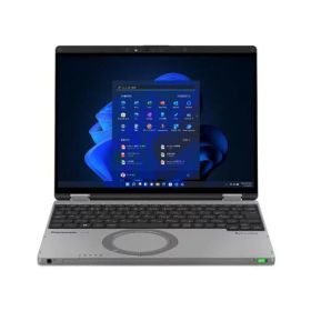 【中古】(保証書なし) (未使用)パナソニック Let's note QR CF-QR4RDRAS カームグレイ 12.4型 Core i5 メモリ16GB SSD256GB Windows 11 Pro Office無し