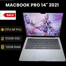 マック(Mac (Apple))のMacBook Pro 14型 M1 Pro 32GB 512GB 2021(ノートPC)