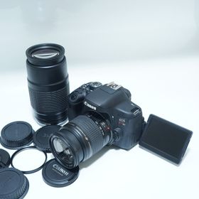 キヤノン(Canon)のスマホ転送・自撮りができるキャノンEOS Kiss X8i ダブルレンズセット (デジタル一眼)