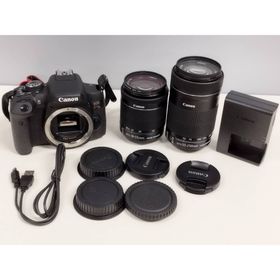 【良品】Canon EOSKiss X8i/DS126571/ダブルズームキット(デジタル一眼)