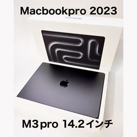 アップル(Apple)のMacbookpro M3pro 14.2インチ(ノートPC)