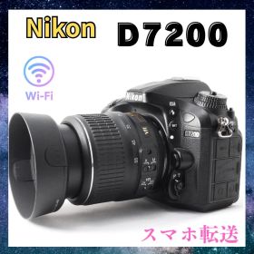 Nikon D7200 レンズセット 高性能一眼レフ Wi-Fi 入園 入学式