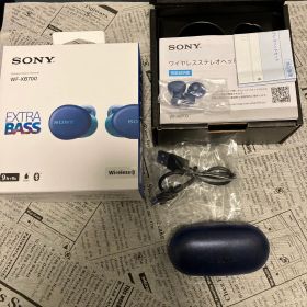 SONY WF-XB700 ワイヤレスイヤホン ブルー