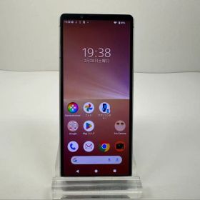 美品 SONY Xperia 5 V docomo シルバー 画面不良なし