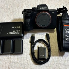 Sony α7iv 本体 充電器・バッテリー・レリーズ付き