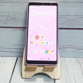 富士通 docomo arrows Be4 F-41A ラベンダー パープル 本体 白ロム SIMロック解除済み SIMフリー 美品 A542083