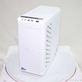 〔展示品〕 G-Tune DGI5G60BC21DNHW3 ホワイト ［Core-i5-14400F／32GB／SSD1TB／GeForce RTX 4060(8GB)／Windows11 Home］