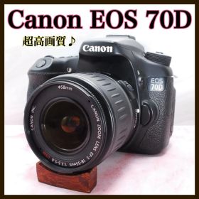 超高画質✨Canon EOS 70D★一眼レフカメラ★スマホ転送OK