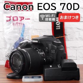 ✨Wi-Fi搭載機 ショット数少✨Canon EOS 70Dレンズセット