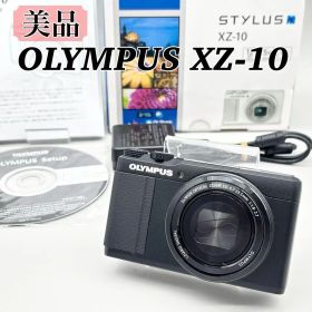 【外観美品】OLYMPUS XZ-10 STYLUS コンデジ デジカメ 箱付き