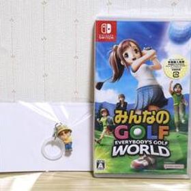 ニンテンドースイッチ ソフト みんなのゴルフワールド 新品 特典付き