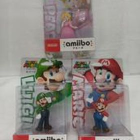 AMIIBO スーパーマリオ マリオ&ルイージ&ピーチセット NINTENDO