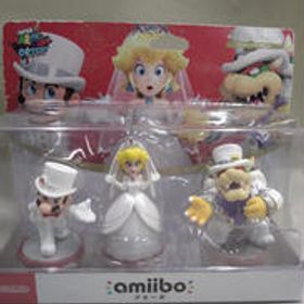 AMIIBO マリオ・ピーチ・クッパ ウエディングスタイル NINTENDO