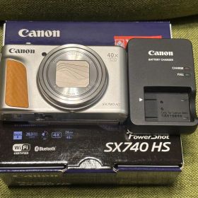 Canon PowerShot SX740HS シルバー 新品同様