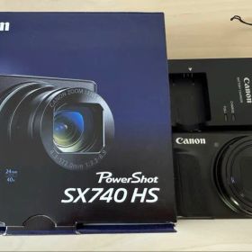 【美品】Canon PowerShot SX740 HS ブラック