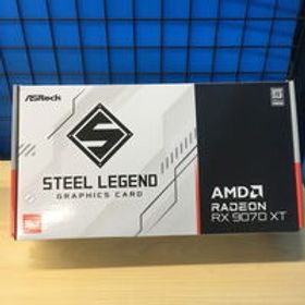 中古 ASRock RX9070XT SL 16G Steel Legend 16GB (RX9070XT 16G) 176937 状態： Bランク