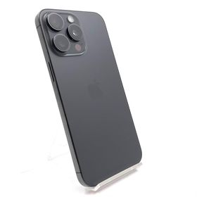 アップル(Apple)の【全額返金保証】【最速発送】Apple iPhone iPhone 15 Pro Max 256GB ブラックチタニウム au SIMフリー 美品 動作確認済(スマートフォン本体)