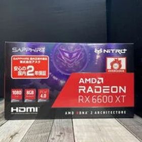 中古 SAPPHIRE PULSE Radeon RX 6600 XT GAMING OC 8G GDDR6（RX6600XT 8GB） 3480038902 状態： Bランク