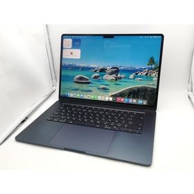 【中古】Apple MacBook Air 15インチ CTO (M3,2024) ミッドナイト M3(CPU:8C/GPU:10C)/16G/256G【柏】保証期間１ヶ月【ランクA】
