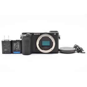 ソニー(SONY)のショット数46766回 SONY α6500 充電ケーブル付 ARYM5780(ミラーレス一眼)