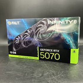 中古 Palit NE75070019K9-GB2050S (RTX5070 12GB Infinity 3) 188943 状態： Bランク