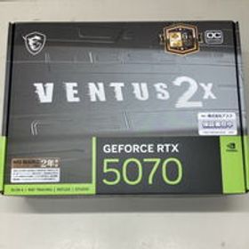 中古 MSI GeForce RTX 5070 12G VENTUS 2X OC 3330003295 状態： Bランク