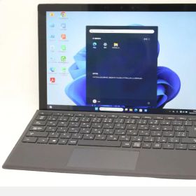 訳有 2K対応 タッチ 12.3インチ Microsoft Surface Pro7 Windows11 超高性能 第10世代Core i5-1035G4 8GB 爆速NVMe式256GB-SSD カメラ 無線Wi-Fi6 リカバリ Office付き Win11【中古ノートパソコン 中古PC】送料無料 あす楽対応 即日発送（Windows10も対応可能 Win10）